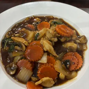 Chicken Hot Basil Stir Fry