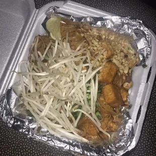 Tofu pad Thai