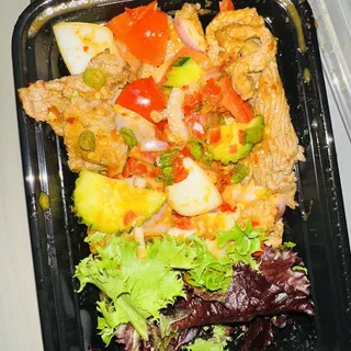 13. Spicy Beef Salad (GF, SF)