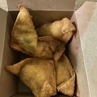Catering Crab and Cream Cheese Wontons