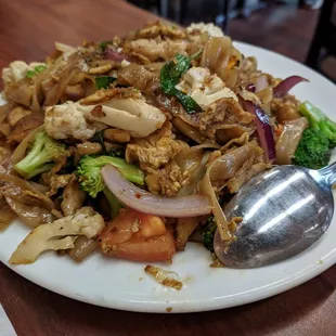 Pad Kee Mao (Drunken Noodle)