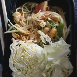 Papaya salad