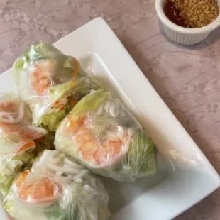 Shrimp spring roll