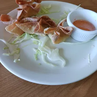 Crab Rangoon, perhaps the best I've had.