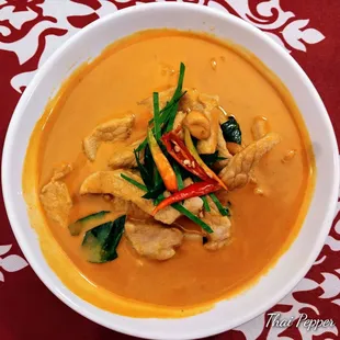 Panang curry.