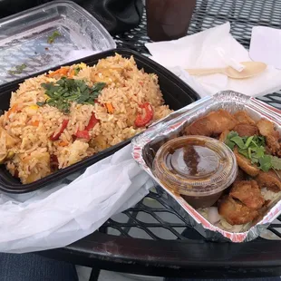 Prik Pao Fried Rice &amp; Fried Pork Belly