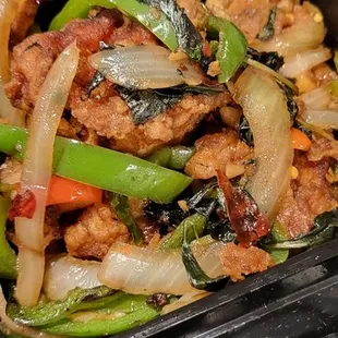 Again no seasoning no taste Chicken is awful