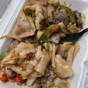 Beef Drunken Noodles