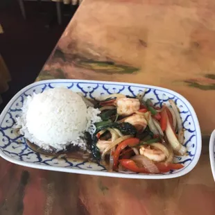 Lunch. It was a great portion for lunch. It was good.