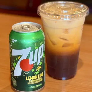 02.26.28 beverage - Thai Tea, Sprite