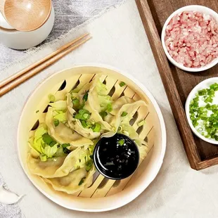 Chicken Potsticker Steamed