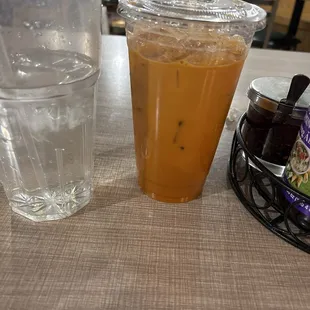 Thai iced tea