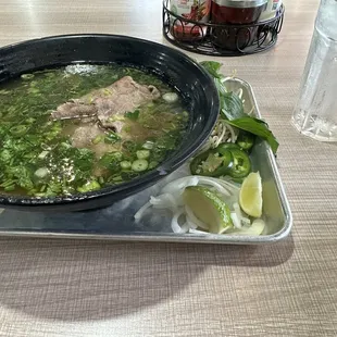 Beef Chicken Broth Pho