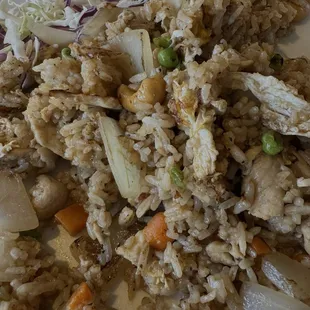 Pineapple chicken fried rice