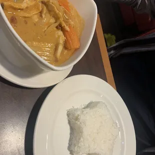 Massaman curry with chicken