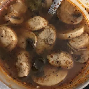 Bomb Soup, I requested extra spicy