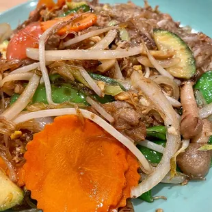 Pad Wood Sen with duck