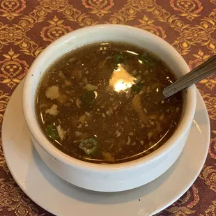 Complimentary Hot and Sour Soup (Dine-In Lunch)
