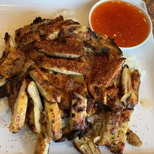 Kai Yang (Thai Charbroiled Chicken)! Excellent!