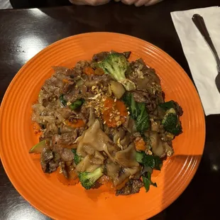 Pad See Ew with beef