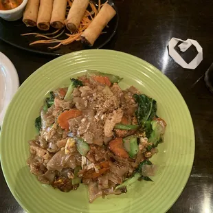 Pad See Ew Egg Rolls