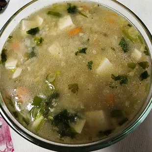 Their rice soup is delicious!