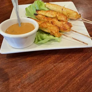 1. Chicken Satay