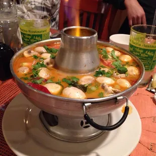 The shrimp tom yum