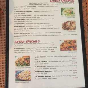 Lunch Menu