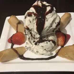 Fried Banana with Ice Cream...OUTSTANDING!!!!!