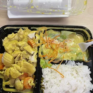 L10. Yellow Curry Lunch Special