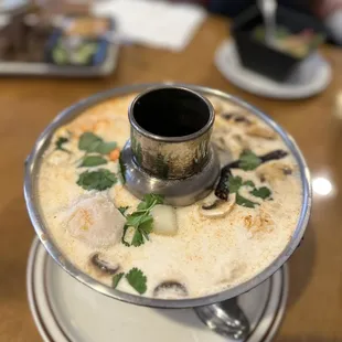20. Large Tom Kah Seafood Soup