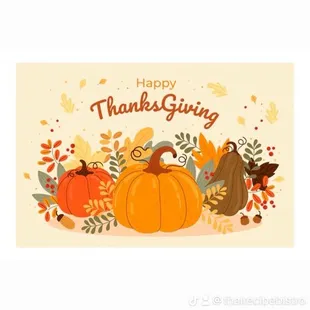 Happy Thanksgiving to u all.