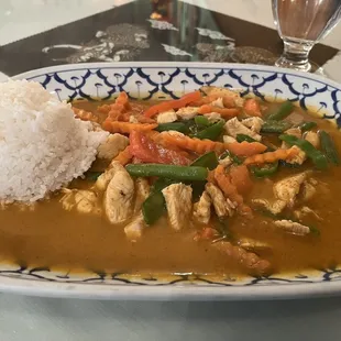 Panang Curry chicken