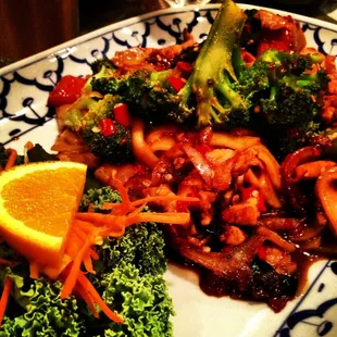 Drunken noodles