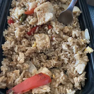 Spicy Fried Rice With Egg