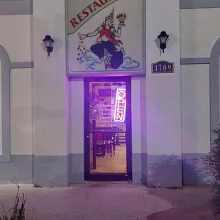 Front entrance