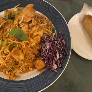 Pad Thai Egg Roll