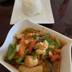 My Ocean Curry, seafood combo was delicious!