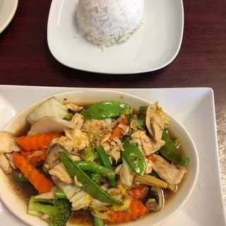 Stir Fried Vegetables with Chicken