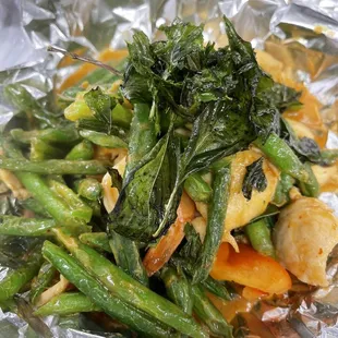 Spicy Green Beans w/chicken