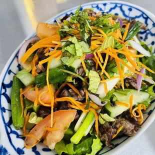 salads, food