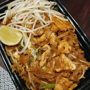 Chicken pad Thai ($11.95)