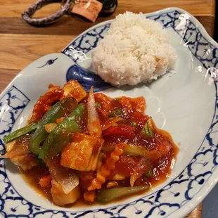 Sweet And Sour Tofu