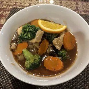 RAd Na Chicken with noodles