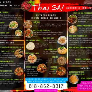 Fooodddd  menu