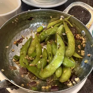 Garlic Edamame