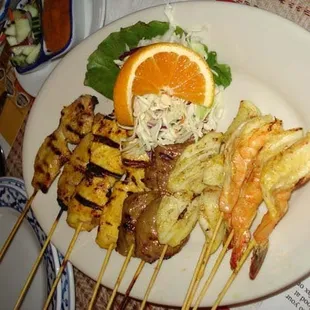 Combination Satay