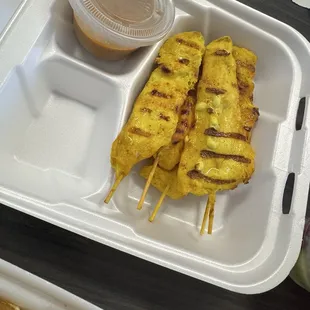 Chicken satay