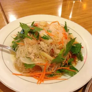 Glass noodle dish I can't remember the name of!